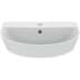 Bild von IDEAL STANDARD Connect Air semi-recessed washbasin 500mm, with 1 tap hole, with overflow hole (round) White (Alpine) with Ideal Plus E0358MA