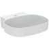 Bild von IDEAL STANDARD Linda-X washbasin 500mm, with 1 tap hole, without overflow White (Alpine) with Ideal Plus T4390MA