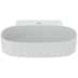Bild von IDEAL STANDARD Linda-X washbasin 500mm, with 1 tap hole, without overflow White (Alpine) with Ideal Plus T4390MA