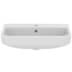Bild von IDEAL STANDARD i.life S washbasin 600mm, with 1 tap hole, with overflow hole (round) White (Alpine) with Ideal Plus T4583MA