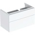 Bild von GEBERIT Xeno² Unterschrank für Waschtisch mit Ablagefläche, mit zwei Schubladen #500.516.00.1 - greige / lackiert matt