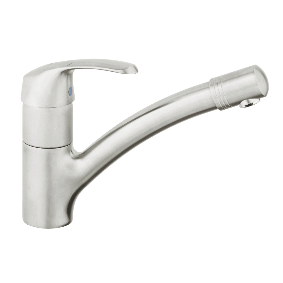 Picture of GROHE Alira single-lever sink mixer, 1/2″ #32997SD0 - stainless steel