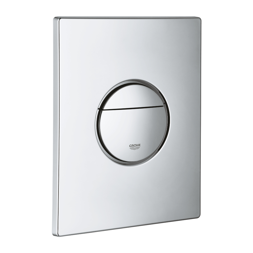 GROHE Cover plate with push-button #42375000 - chrome resmi