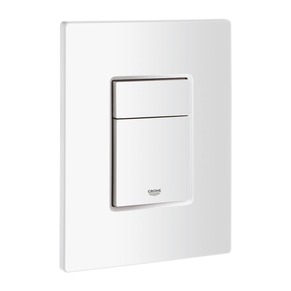 Зображення з  GROHE Cover plate with push-button #42371SH0 - alpine white