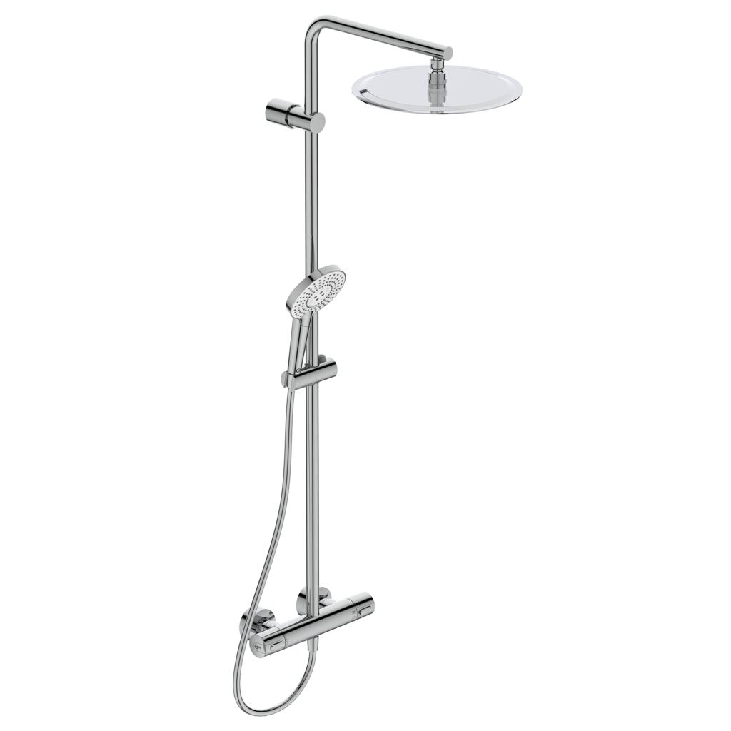 Picture of IDEAL STANDARD Idealrain Evo Jet shower system with Ceratherm 100 and Evojet A6984AA chrome