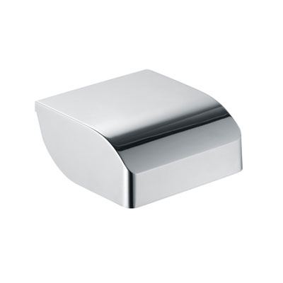 εικόνα του KEUCO Elegance NEW toilet roll holder with cover 11660010000 chrome