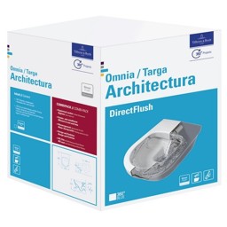 Bild von VILLEROY BOCH Architectura Combi-Pack, wandhängend, Weiß Alpin CeramicPlus 5684HRR1