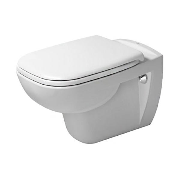 Picture of DURAVIT D-Code Toilet set wall mounted 45350900A1 white