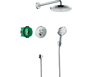 HANSGROHE Raindance Select S Shower system for concealed installation with ShowerSelect S thermostat 27297000 chrome resmi