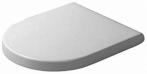 DURAVIT Toilet seat and cover #006389 Design by Philippe Starck 0063890000 resmi