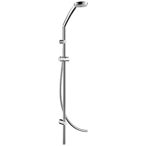 Picture of HANSGROHE Croma 100 Shower set Multi with shower bar Unica'Reno Lift 105 cm 27791000 chrome