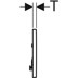 Bild von GEBERIT Sigma30 Betätigungsplatte für Spül-Stopp-Spülung, verschraubbar vergoldet 115.893.45.1
