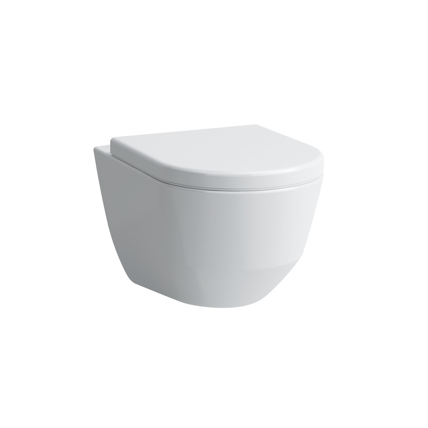 Picture of LAUFEN PRO Wall-hung WC, rimless, washdown 530 x 360 x 340 mm #H8209660000001 - 000 - White