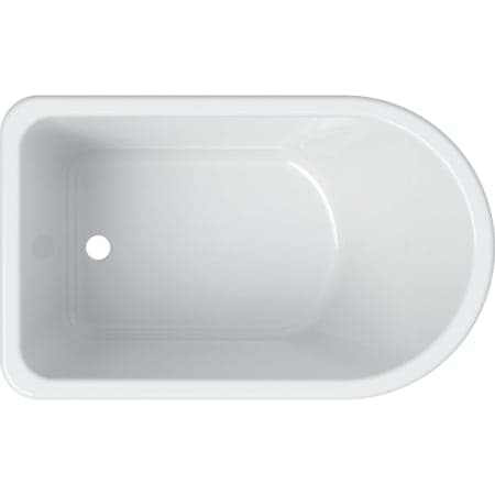 Picture of GEBERIT Bambini asymmetric bath for babies #406010016 - white-alpine / matt