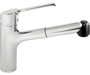 Picture of IDEAL STANDARD Retta standing kitchen mixer with pull out spout B8987AA chrome
