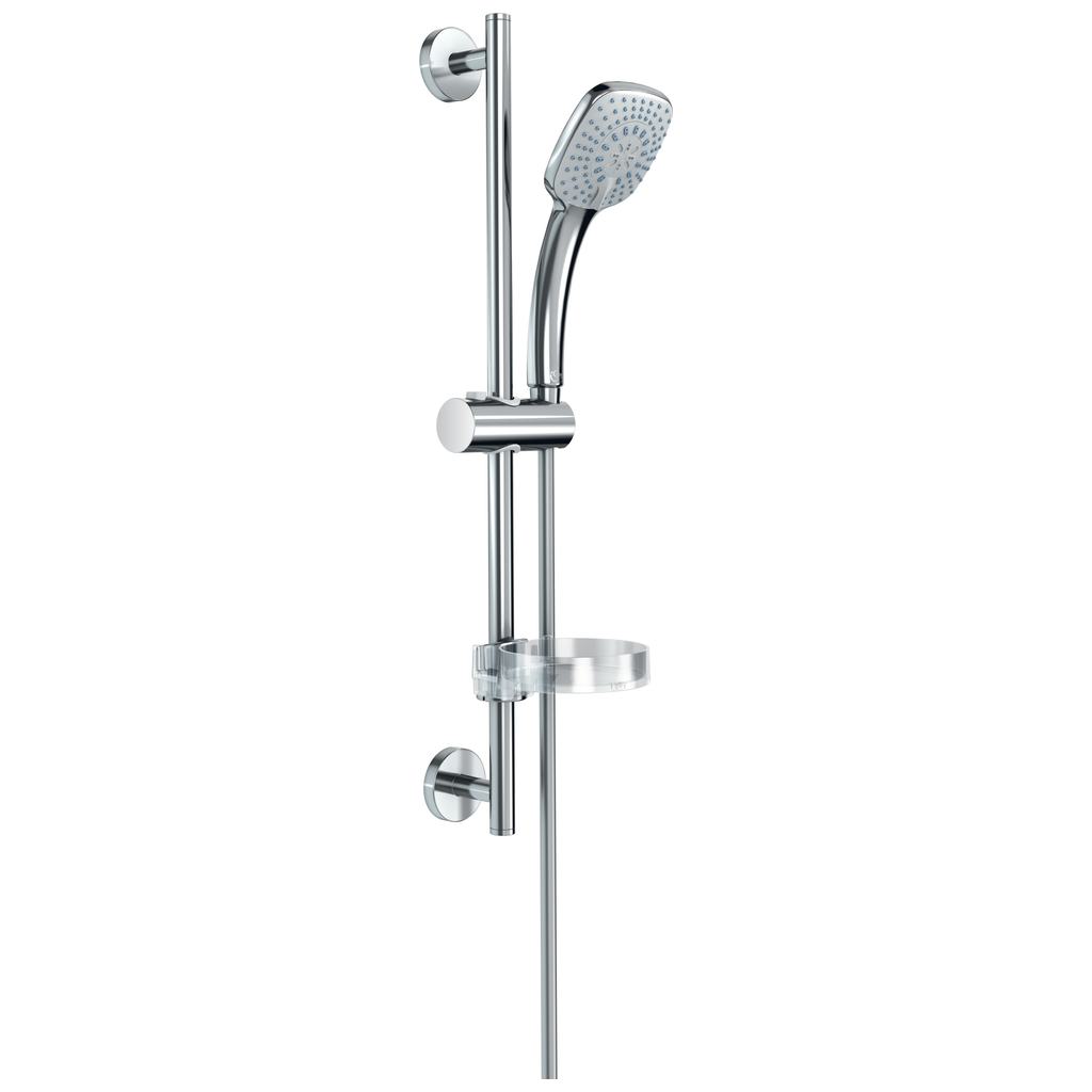 Picture of IDEAL STANDARD Idealrain Cube shower kit 600 mm M3 B0008AA chrome