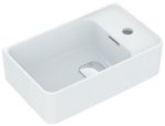 Зображення з  IDEAL STANDARD Strada II wash-hand basin 450x270mm, with 1 tap hole, with overflow hole (slotted) _ White (Alpine) #T299401 - White (Alpine)