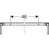 Bild von GEBERIT Duofix Traverse für Elementbefestigung, für Ständerabstand ab 60 cm #111.042.00.1