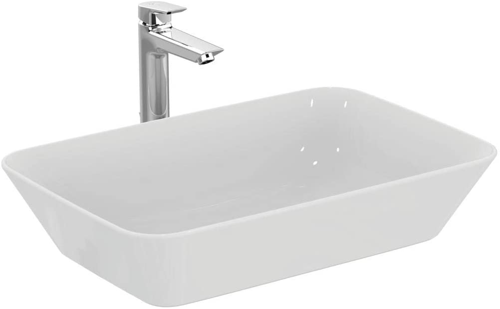Picture of IDEAL STANDARD Connect Air Cube 60cm vessel basin - no tapholes #E034801 - White