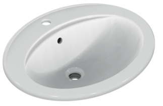 εικόνα του IDEAL STANDARD Simplicity counter top 56x46 cm with 1 tap hole E874901 white