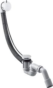 Picture of HANSGROHE Complete Set for Flexaplus Waste and Overflow Set G 1 1 with rigid overflow pipe 58148000 chrome