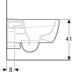 Bild von KERAMAG iCon Wand-WC Tiefspüler, geschlossene Form, Rimfree, 204060000 weiß