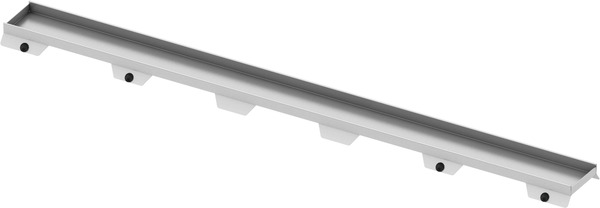 TECE TECEdrainline tileable channel "plate II" for shower channel, stainless steel, 1000 mm #601072 resmi
