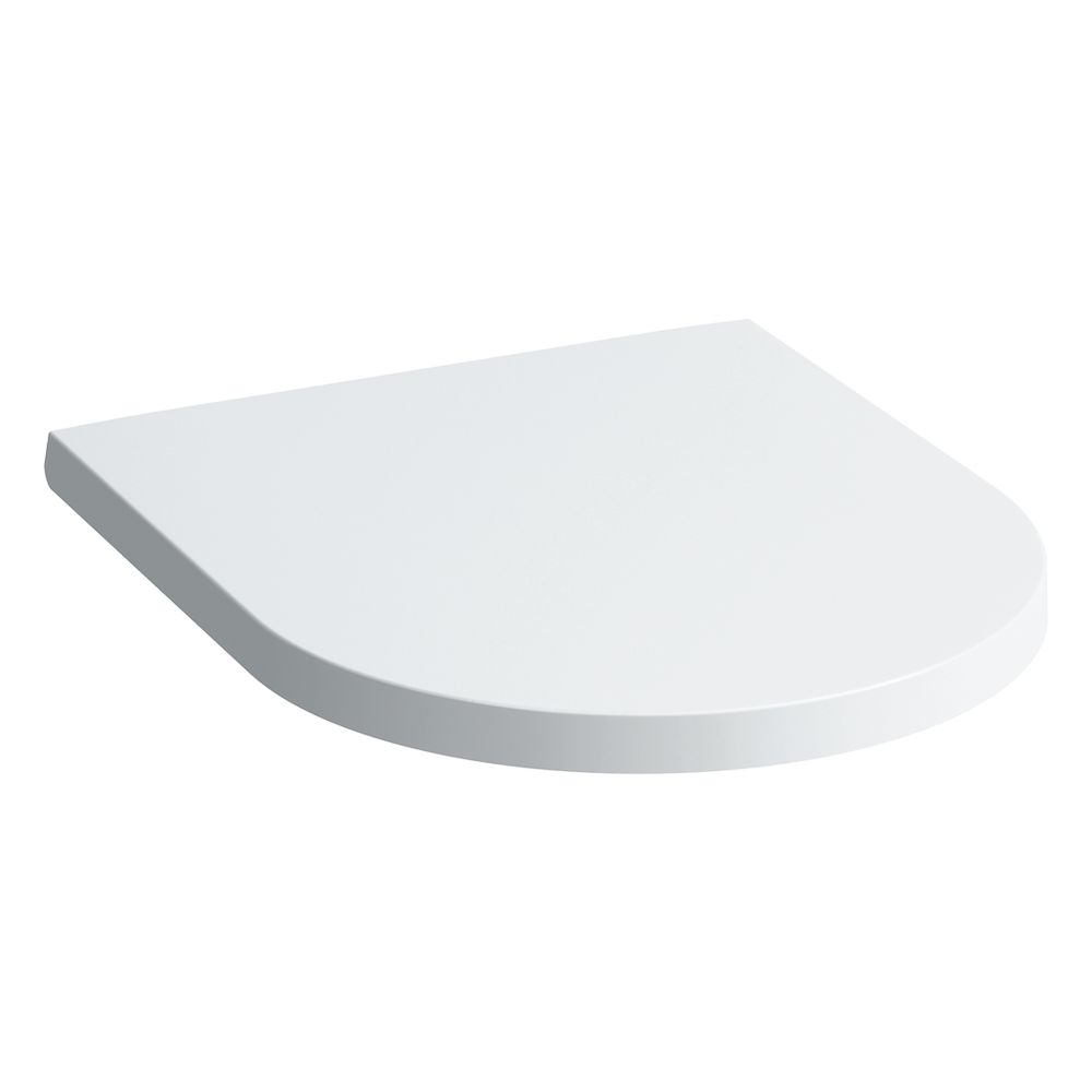 Picture of LAUFEN Kartell LAUFEN WC seat and cover, removable, with lowering system, with round seat shape 445 x 375 x 35 mm #H8913330000001 - 000 - White