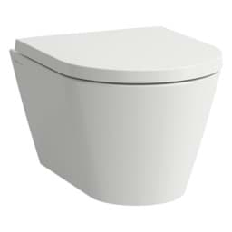 Bild von LAUFEN Kartell Wand-WC Compact Tiefspüler für 4,5/3 l-Spülung, 490 mm, H8203330000001 weiß