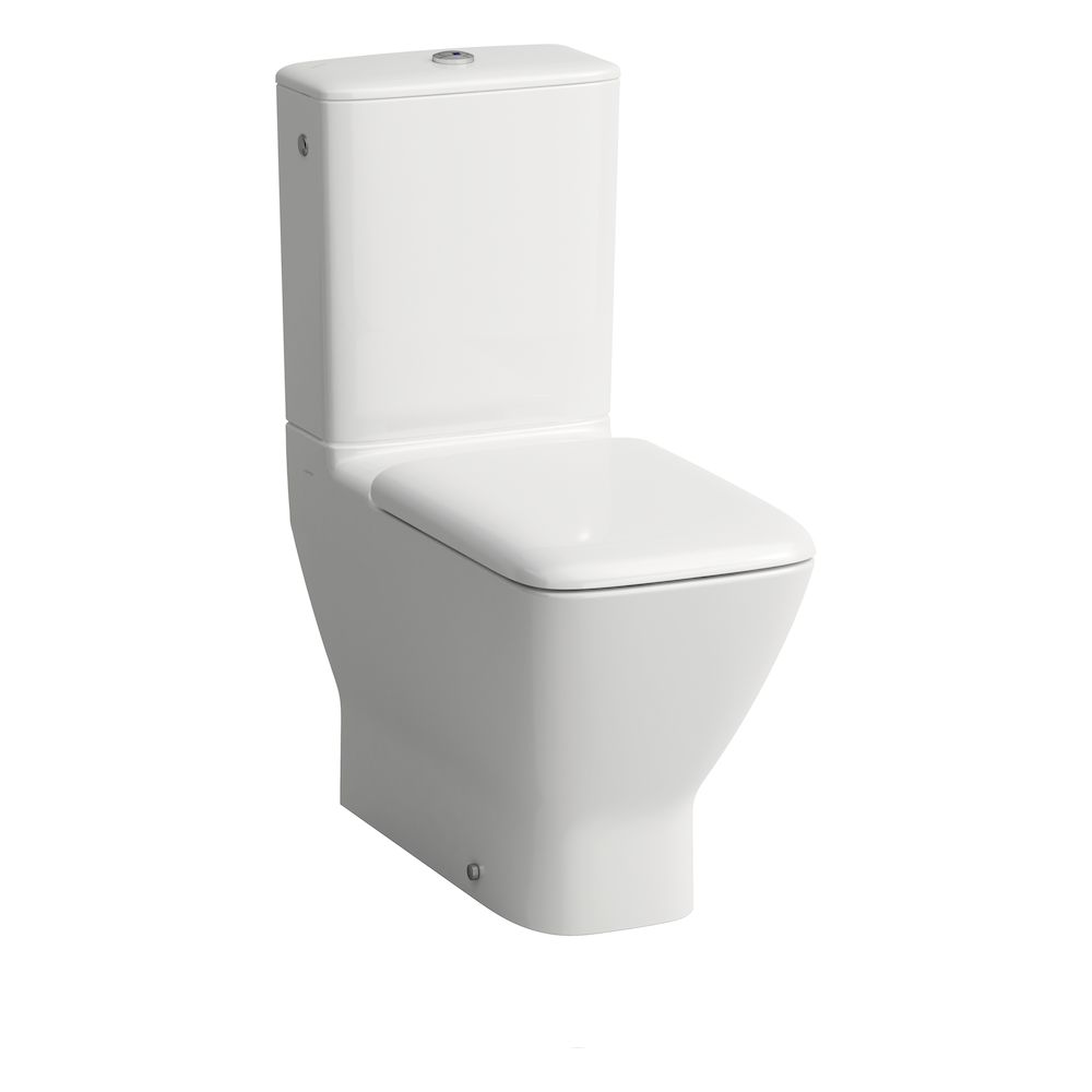 Picture of LAUFEN Palace floor-standing toilet combination washdown system for 6l flush, horizontal outlet H8247060000001 white