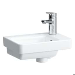 Bild von LAUFEN Pro S Handwaschbecken 360x250 mit Hahnloch mit Überlauf H8159600001041 weiß