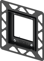 εικόνα του TECE urinal installation frame for flush-mounted installation, black #9242647