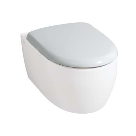 εικόνα του GEBERIT 4U WC seat white, hinges brass chrome-plated #574400000