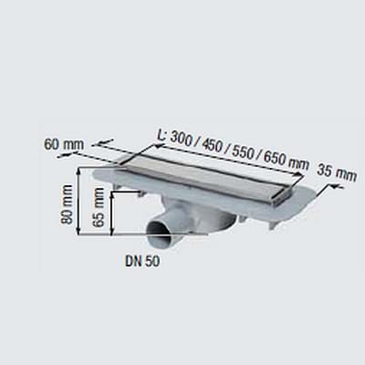 Зображення з  KESSEL Shower channel Linearis Compact 45600.61