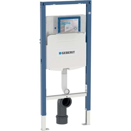 Picture of GEBERIT Duofix element for children's and infants' stand-alone WC, 112 cm, with Sigma concealed cistern 12 cm #111.915.00.5