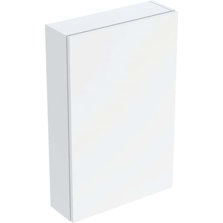 Picture of GEBERIT high-level cabinet, rectangular, with one door Body and front: white / high-gloss coated #502.318.01.1