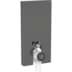 Bild von GEBERIT Monolith Plus Sanitärmodul für Stand-WC, 101 cm, Frontverkleidung aus Glas #131.203.SI.5 - Frontverkleidung: Glas weiß Seitenverkleidung: Aluminium