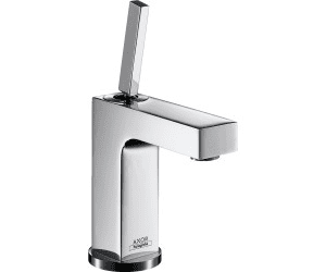 Зображення з  HANSGROHE AXOR Citterio Single lever basin mixer 110 with pin handle and pop-up waste set #39010000 - Chrome