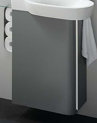 Picture of IDEAL STANDARD Tonic Guest Vanity unit 46x26 cm left K2190LJ gray lacquer