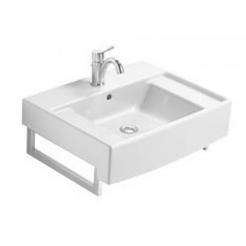 VILLEROY & BOCH PURE BASIC Washbasin 65x50cm 710665R1 - CeramicPlus resmi