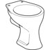 Bild von GEBERIT Bambini Stand-WC für Kinder, Flachspüler, für WC-Sitz #211500600 - weiß / KeraTect