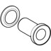 Bild von GEBERIT Bambini straight connector for WC for children, back-to-wall installation 554010000