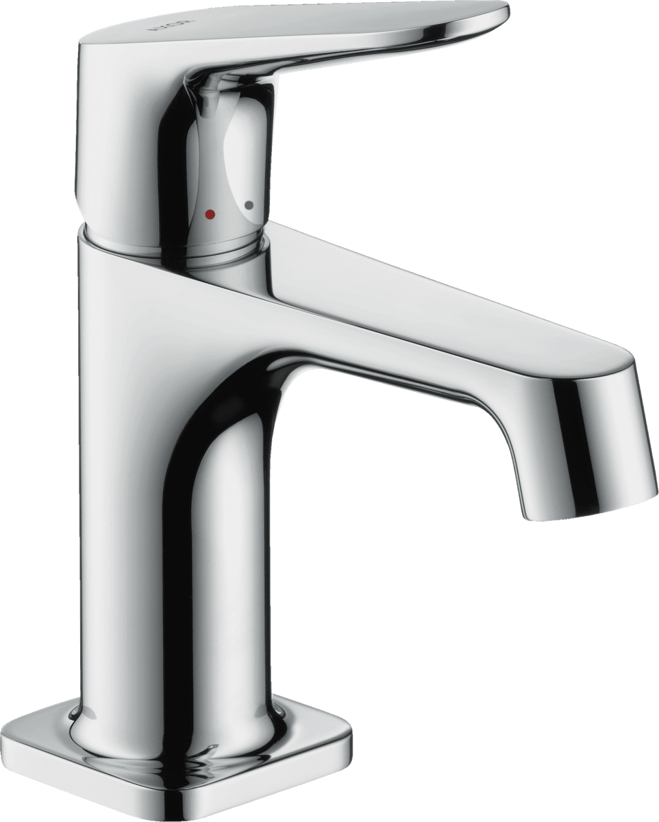 Bild von HANSGROHE AXOR Citterio M Einhebel-Waschtischmischer 70 für Handwaschbecken mit Zugstangen-Ablaufgarnitur #34016000 - Chrom