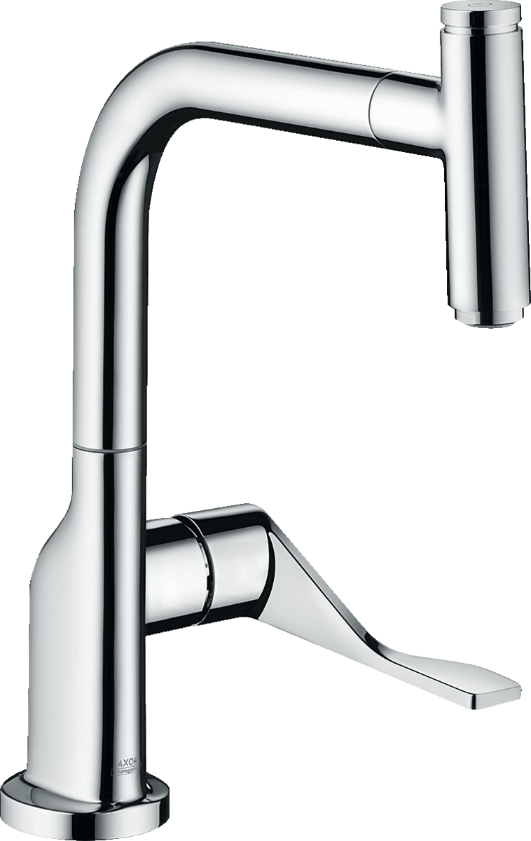 Bild von HANSGROHE AXOR Citterio Einhebel-Küchenmischer Select 230 mit Ausziehauslauf #39861000 - Chrom