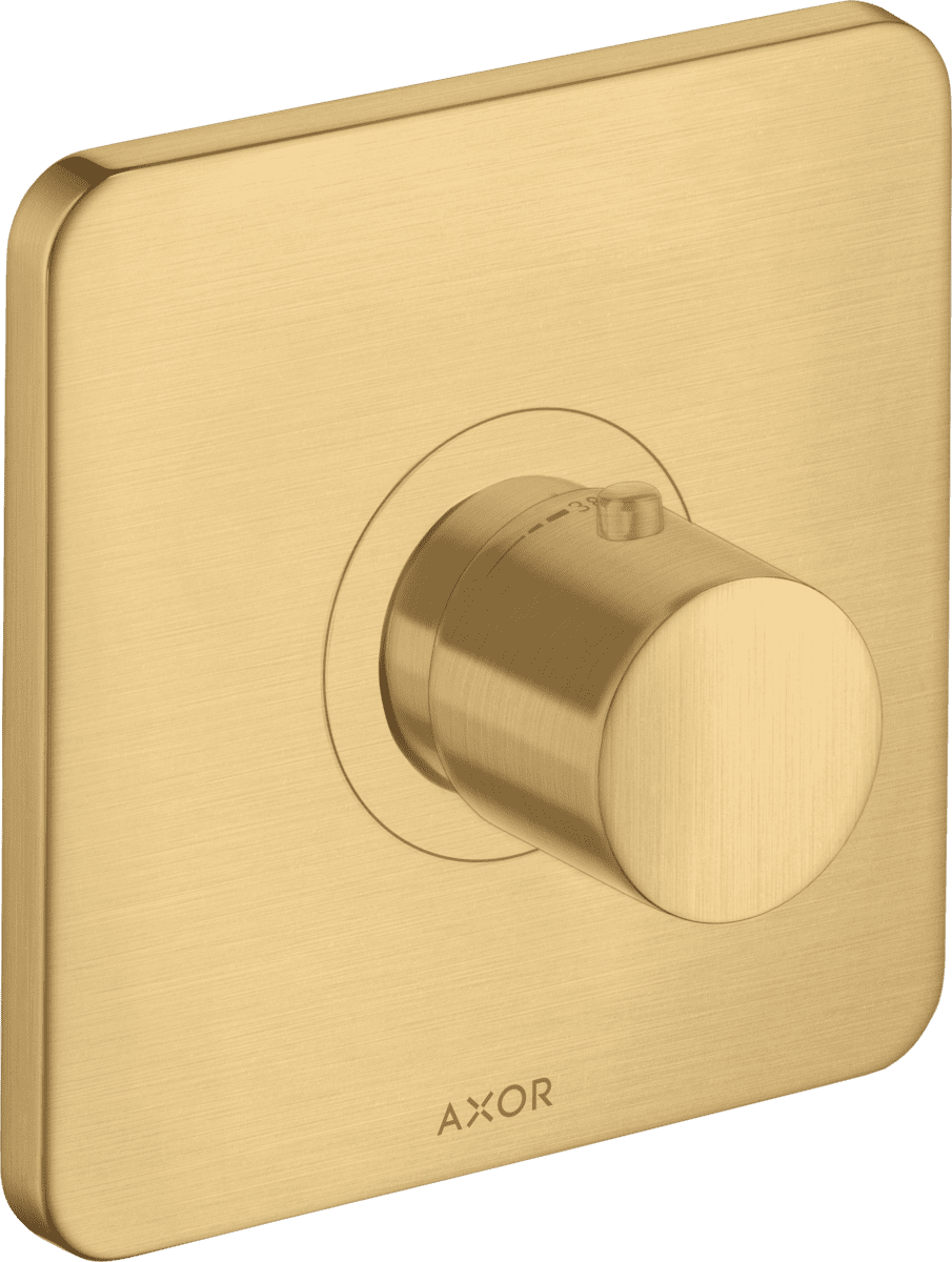HANSGROHE AXOR Citterio M Thermostat HighFlow Unterputz #34716250 - Brushed Gold Optic