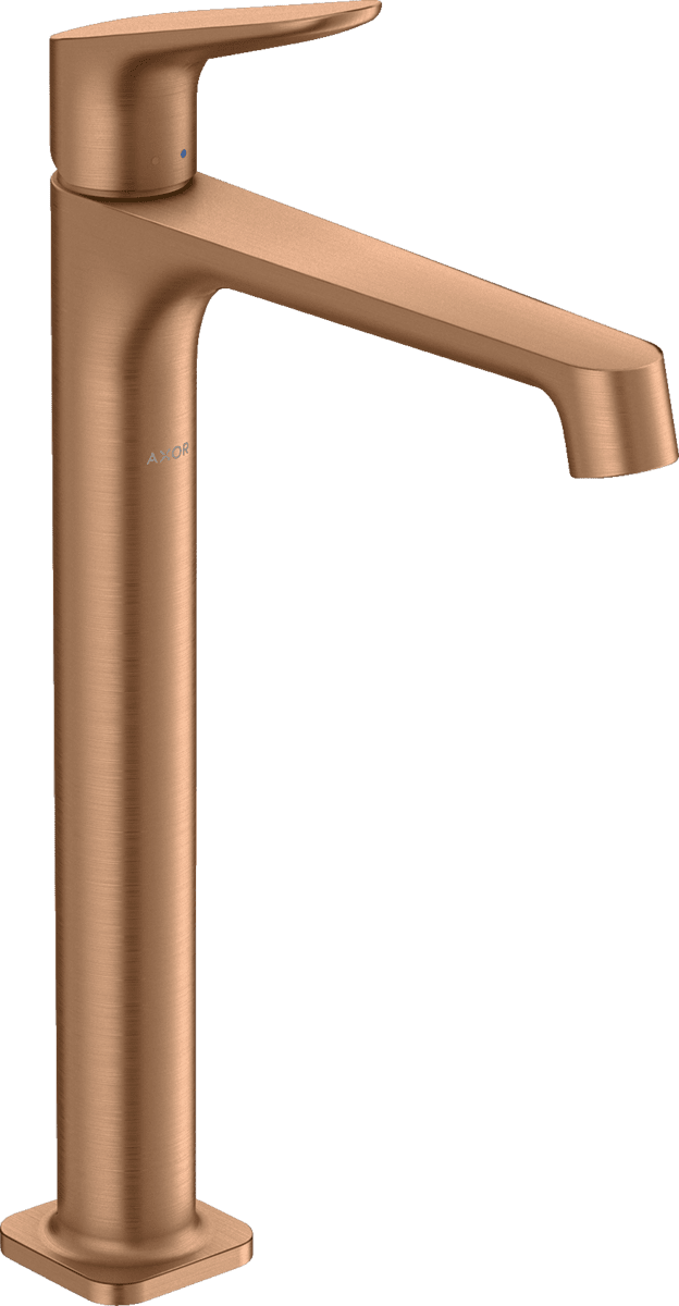 HANSGROHE AXOR Citterio M Einhebel-Waschtischmischer 250 für Aufsatzwaschtische mit Ablaufgarnitur #34127140