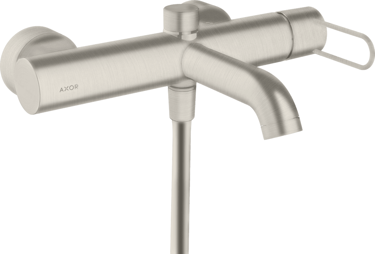 HANSGROHE AXOR Uno Einhebel-Wannenmischer Aufputz mit Bügelgriff #38421800 - Edelstahl Optic