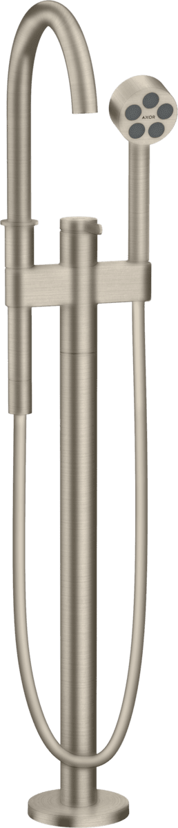 HANSGROHE AXOR One Einhebel-Wannenmischer bodenstehend #48440820 - Brushed Nickel