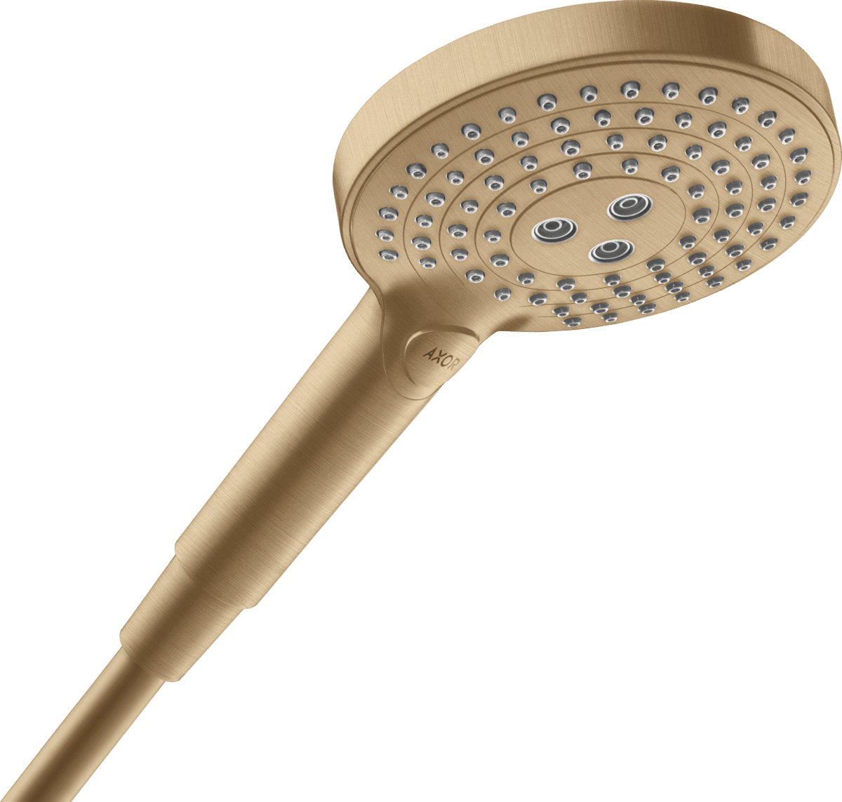 Bild von HANSGROHE AXOR ShowerSolutions Handbrause 120 3jet EcoSmart #26051140 - Brushed Bronze
