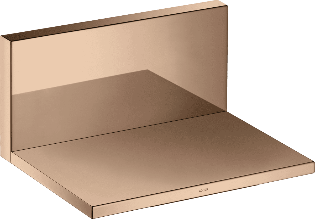 HANSGROHE AXOR ShowerSolutions Schwallauslauf 240/120 Unterputz #10942300 - Polished Red Gold